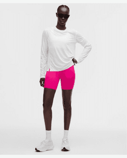 Lululemon Top Fast And Free De Manga Larga Con Bandas Perforadas Mujer – 2/6