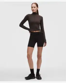 Lululemon Top It's Rulu Demi-Zip Corto Mujer – 2/5