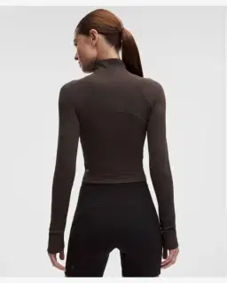 Lululemon Top It's Rulu Demi-Zip Corto Mujer – 3/5