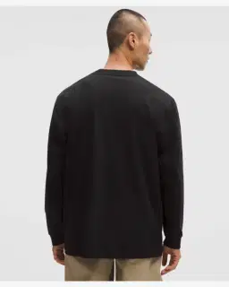 Lululemon Camiseta de Manga Larga de Jersey Grueso Hombre – 3/5