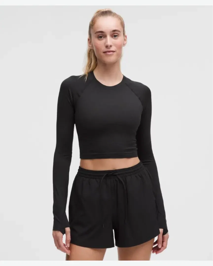 Lululemon Camiseta de Manga Larga Swiftly Tech 2 Corto Mujer