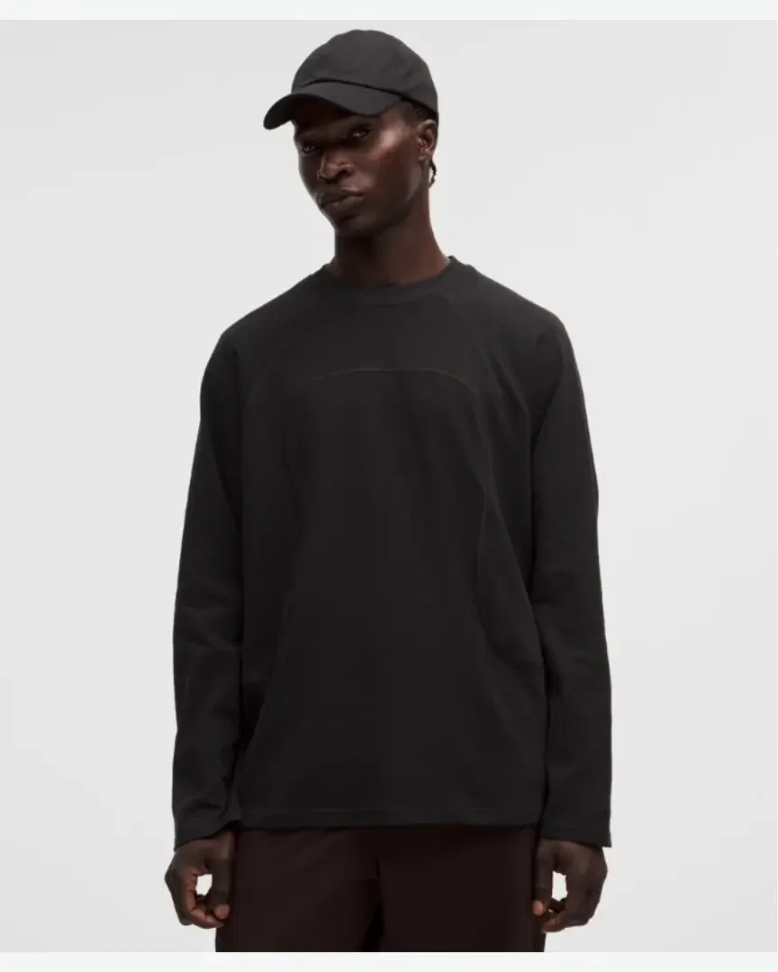 Lululemon Camiseta Oversize De Manga Larga En Algodón Orgánico Colección Slnsh Hombre