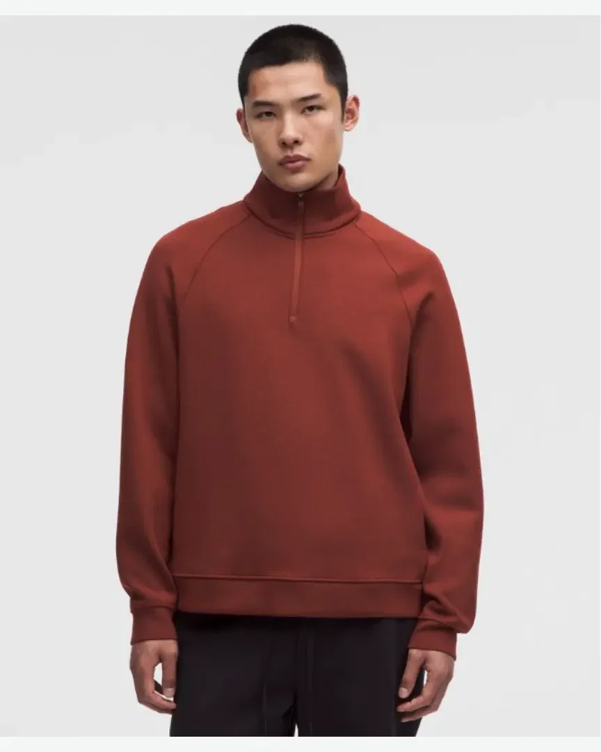 Lululemon Sudadera Cuello Cuarto Smooth Spacer Hombre