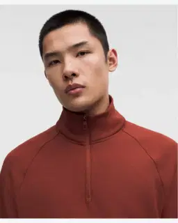 Lululemon Sudadera Cuello Cuarto Smooth Spacer Hombre – 4/5