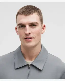 Lululemon Sudadera con Cremallera y Cuello Alto en Smooth Spacer Hombre – 4/5