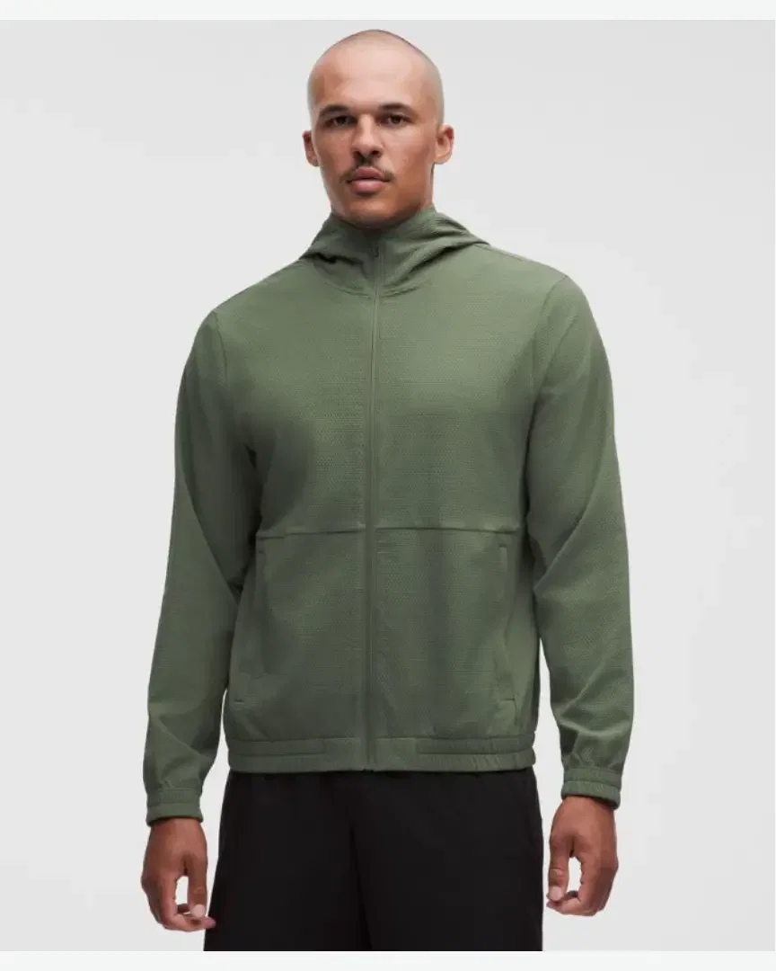 Lululemon Sudadera con Cremallera Texturizada License To Train Hombre