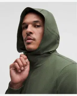 Lululemon Sudadera con Cremallera Texturizada License To Train Hombre – 4/5