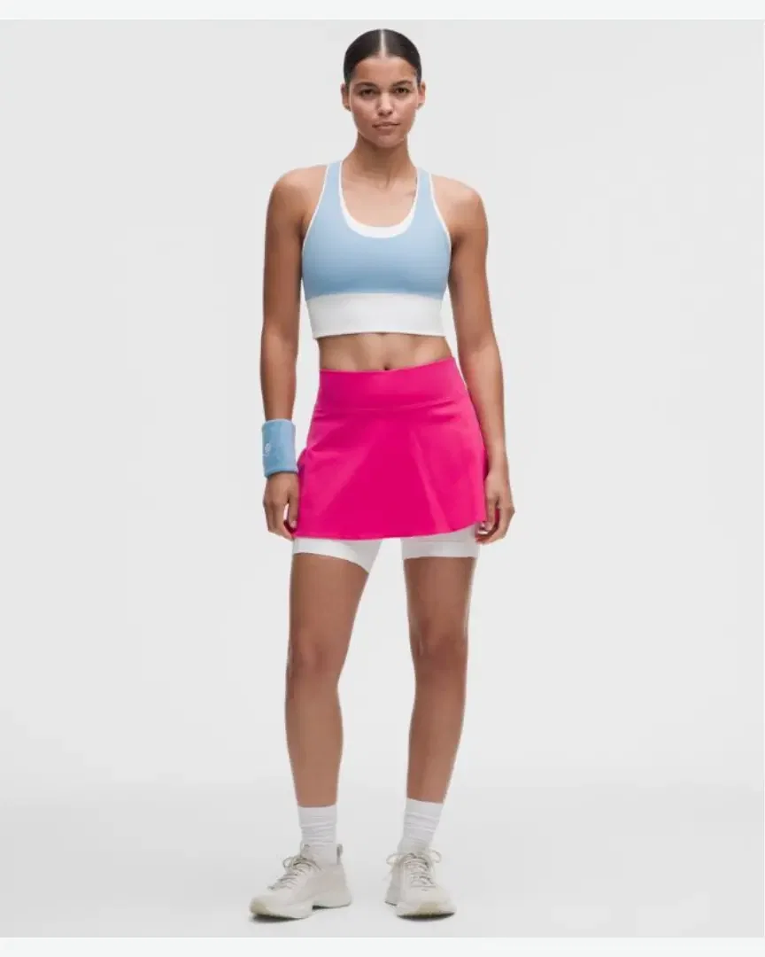 Lululemon Falda De Tenis Larga Con Forro Superpuesto Mujer