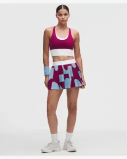 Lululemon Falda De Tenis Plisada Repleat Cintura Alta Detalles Contrastados Mujer – 1/5