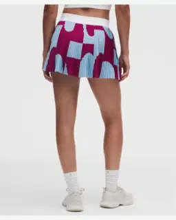 Lululemon Falda De Tenis Plisada Repleat Cintura Alta Detalles Contrastados Mujer – 3/5