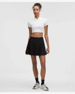 Lululemon Falda De Tenis Plisada De Cintura Alta Larga Mujer – 1/5