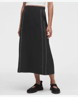Lululemon Falda Midi Define Cintura Alta Swift Mujer – 2/5