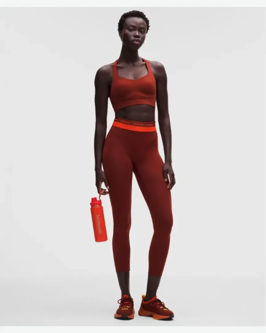 Lululemon Legging De Entrenamiento En Everlux Cintura Alta Con Costuras Perfiladas 64Cm Mujer