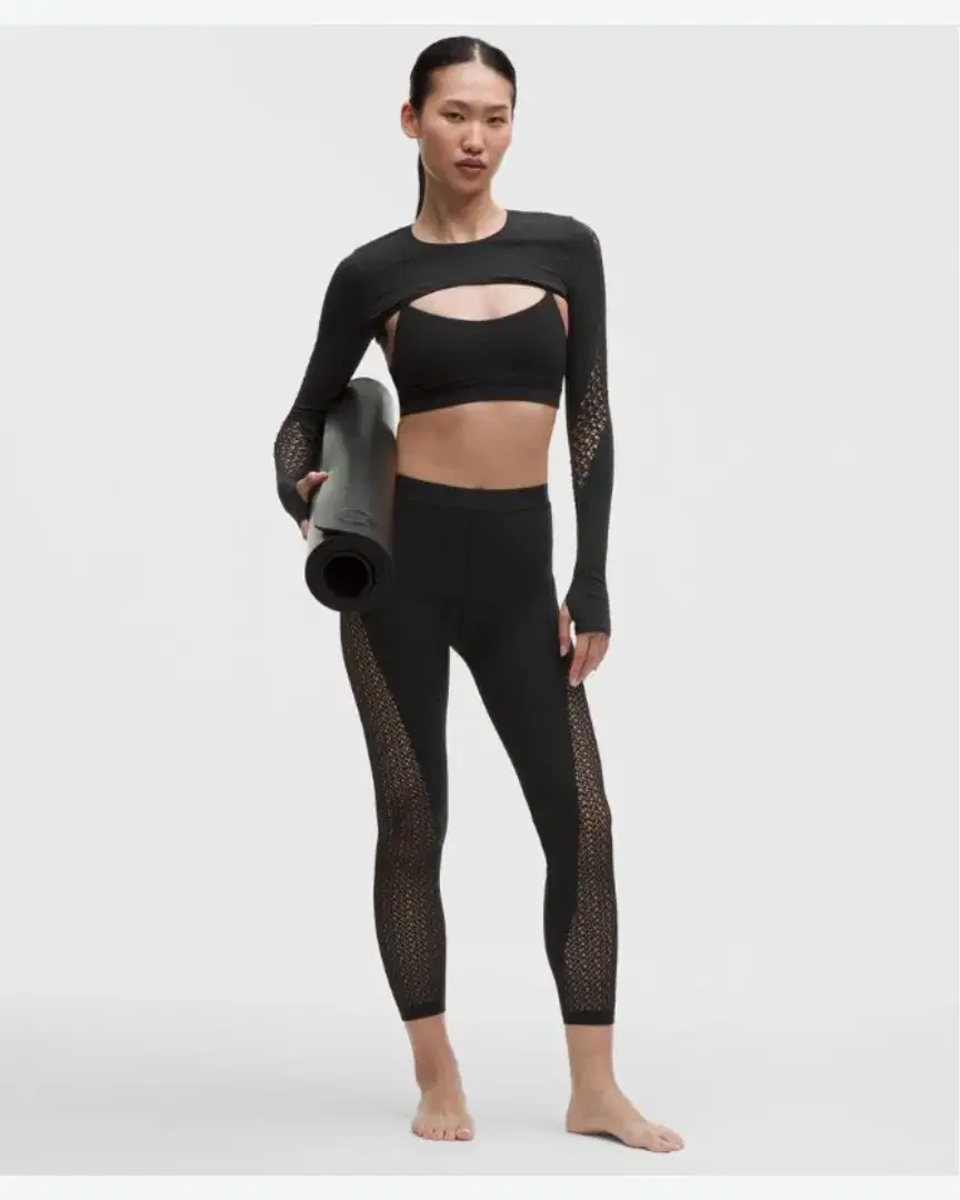 Lululemon Legging Revealknit Interlace Talle Media Alta Longitud 7/8 W - LW5IFCS_0001 (0) au meilleur prix !