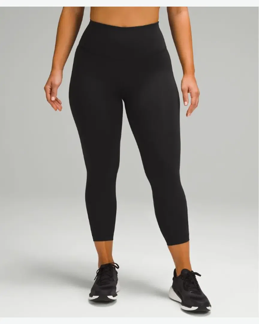 Lululemon Legging Wunder Train Contour Fit Cintura Alta 64 Cm Mujer