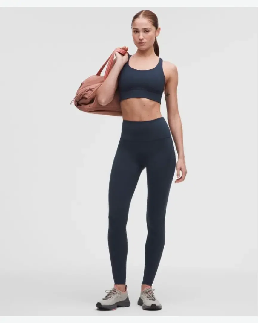 Lululemon Legging Wunder Train Cintura Alta Con Bolsillos 71 Cm Mujer