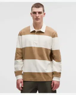 Lululemon Camiseta de Rugby de Manga Larga de Algodón Hombre – 1/5