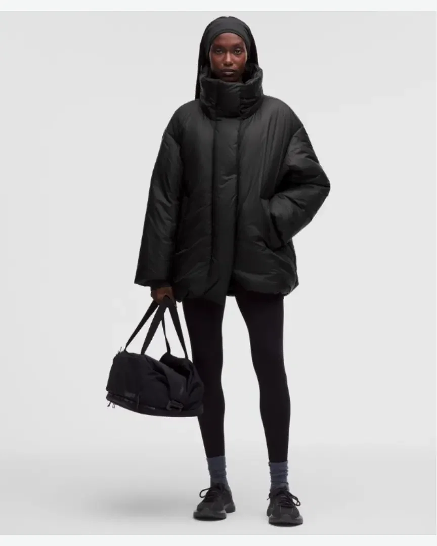 Lululemon Abrigo Aislante Con Cuello Alto Mujer