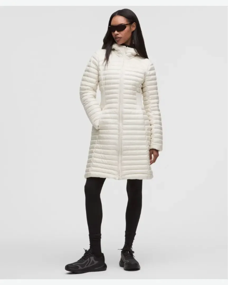 Lululemon Abrigo Largo De Plumas Dna Mujer