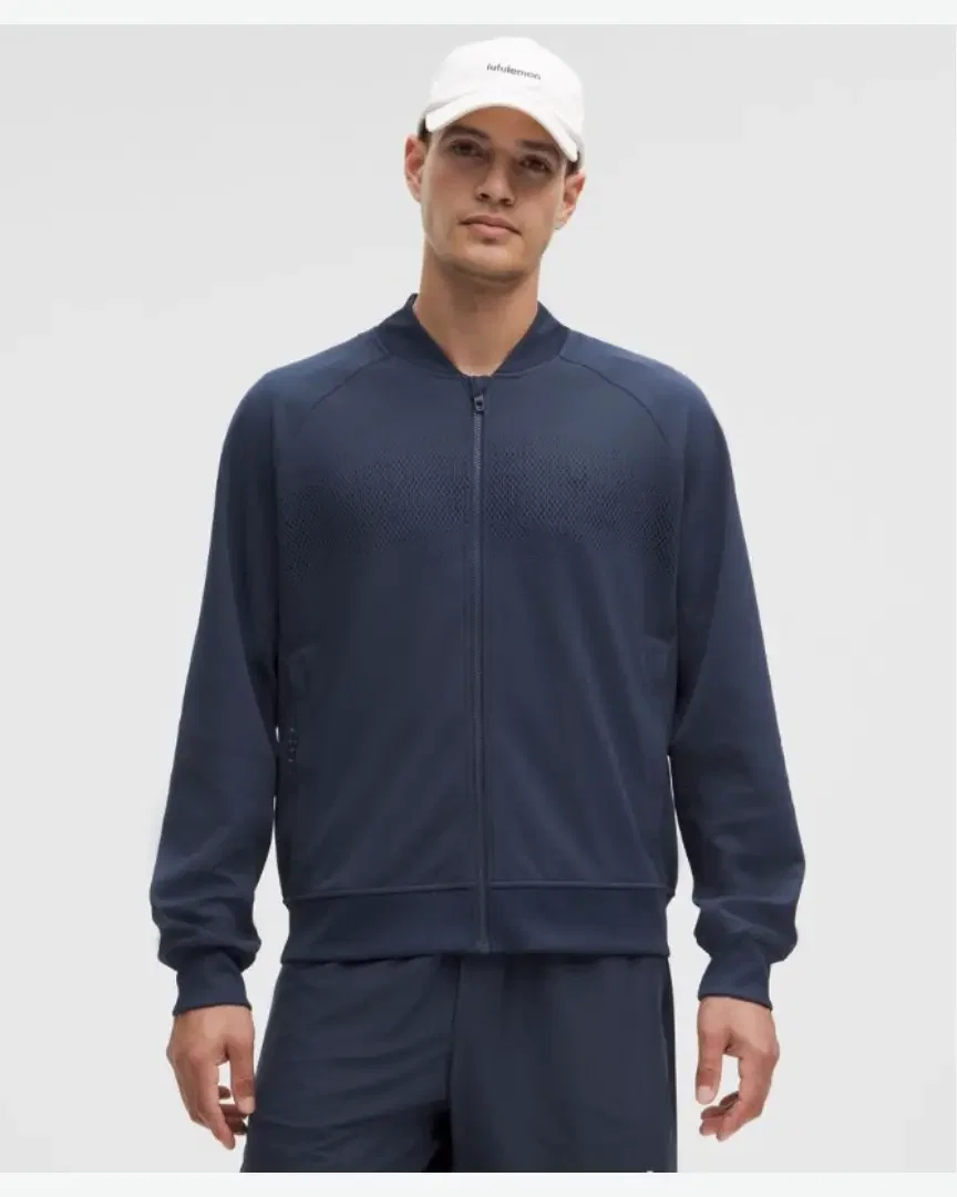 Lululemon Chaqueta de Tenis de Malla Tejida para Hombre Hombre