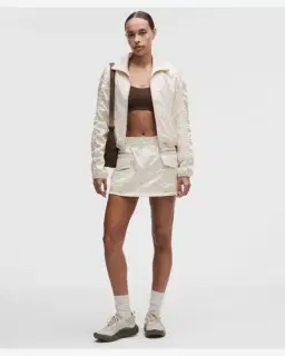 Lululemon Minifalda Cargo Talle Media Alta En Satén Elástico Mujer – 1/5