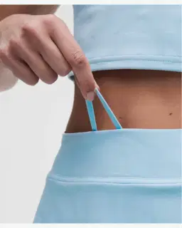 Lululemon Minifalda De Tenis De Cintura Alta Jacquard Mujer – 4/5