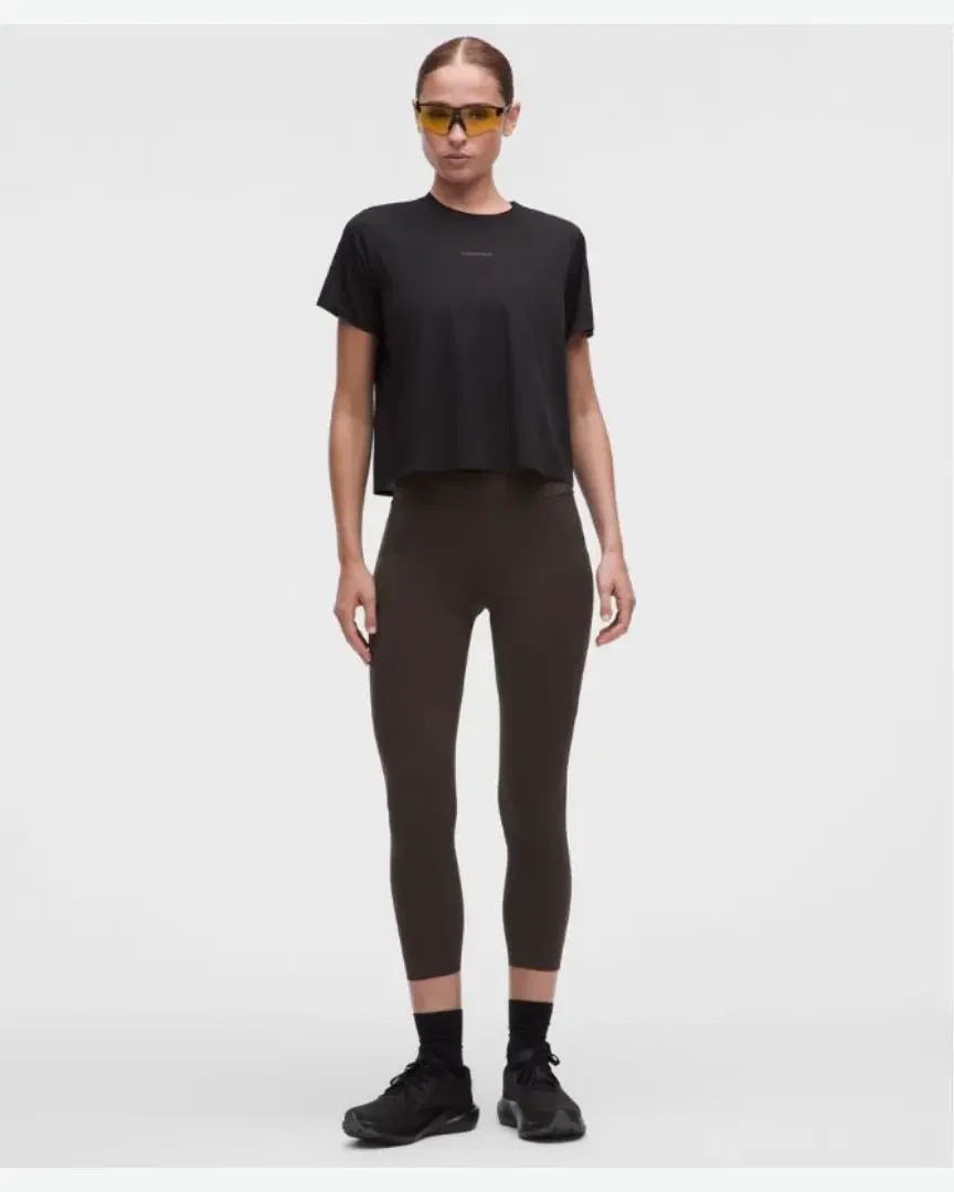 Lululemon Pantalón Corto Fast And Free De Cintura Alta Con 6 Bolsillos 58 Cm W