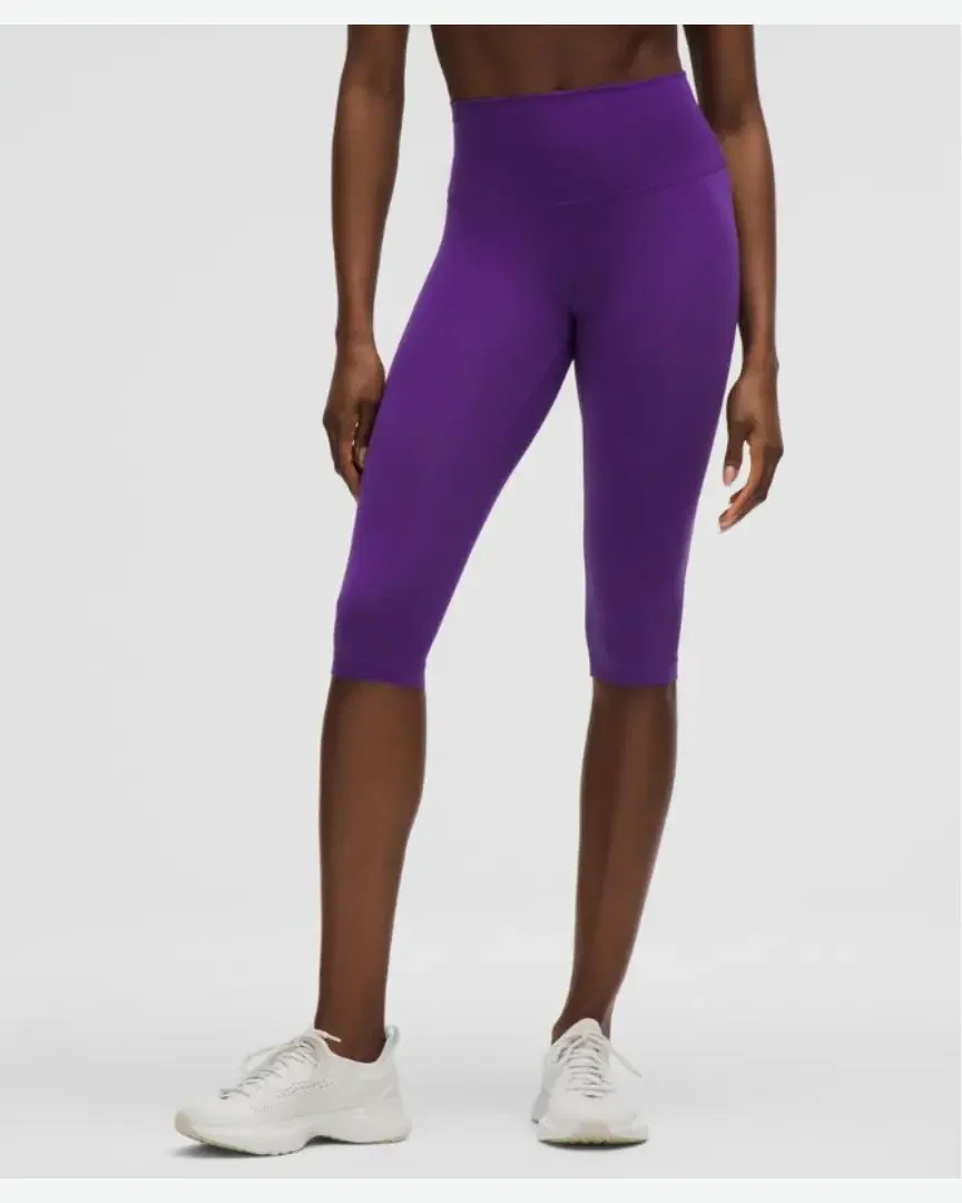 Lululemon Pantalón Corto Wunder Train Cintura Alta 38 Cm W