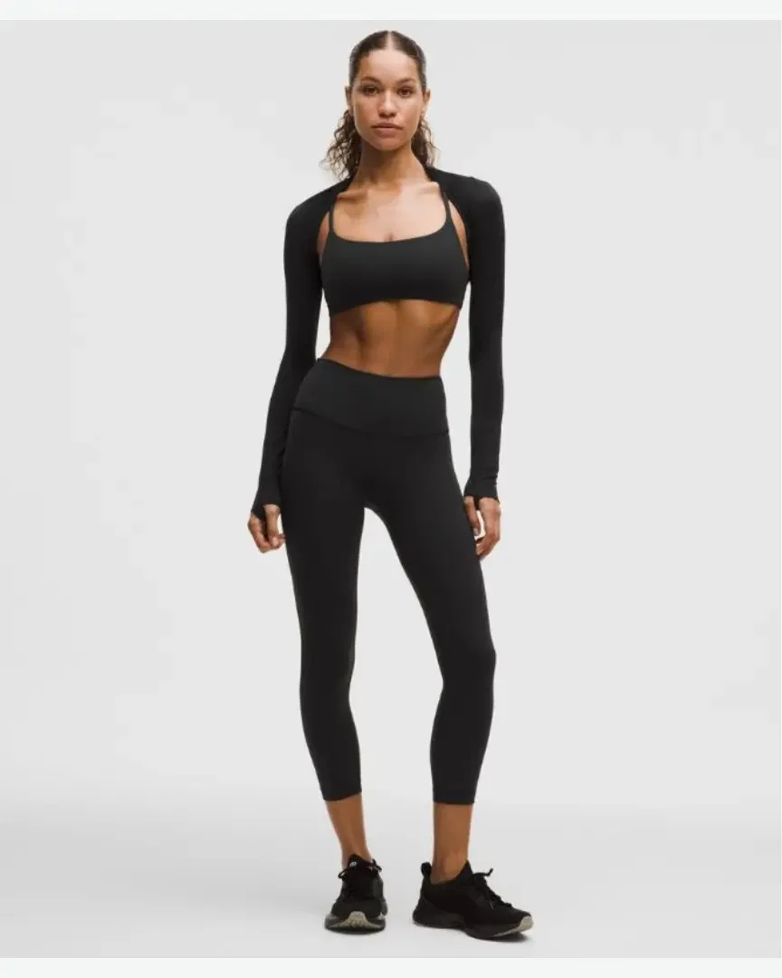 Lululemon Pantalón Corto Wunder Train Cintura Alta 58 Cm W