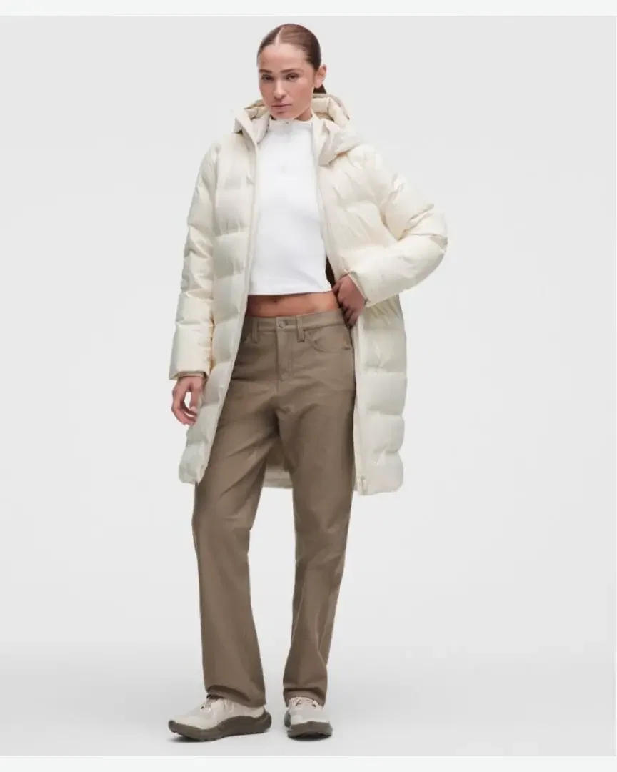 Lululemon Parka Impermeable Slush Hour De Plumón 600 Cuin Mujer