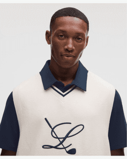 Lululemon Chaleco de Golf Sin Mangas con Cuello en V Golf L Hombre – 4/6