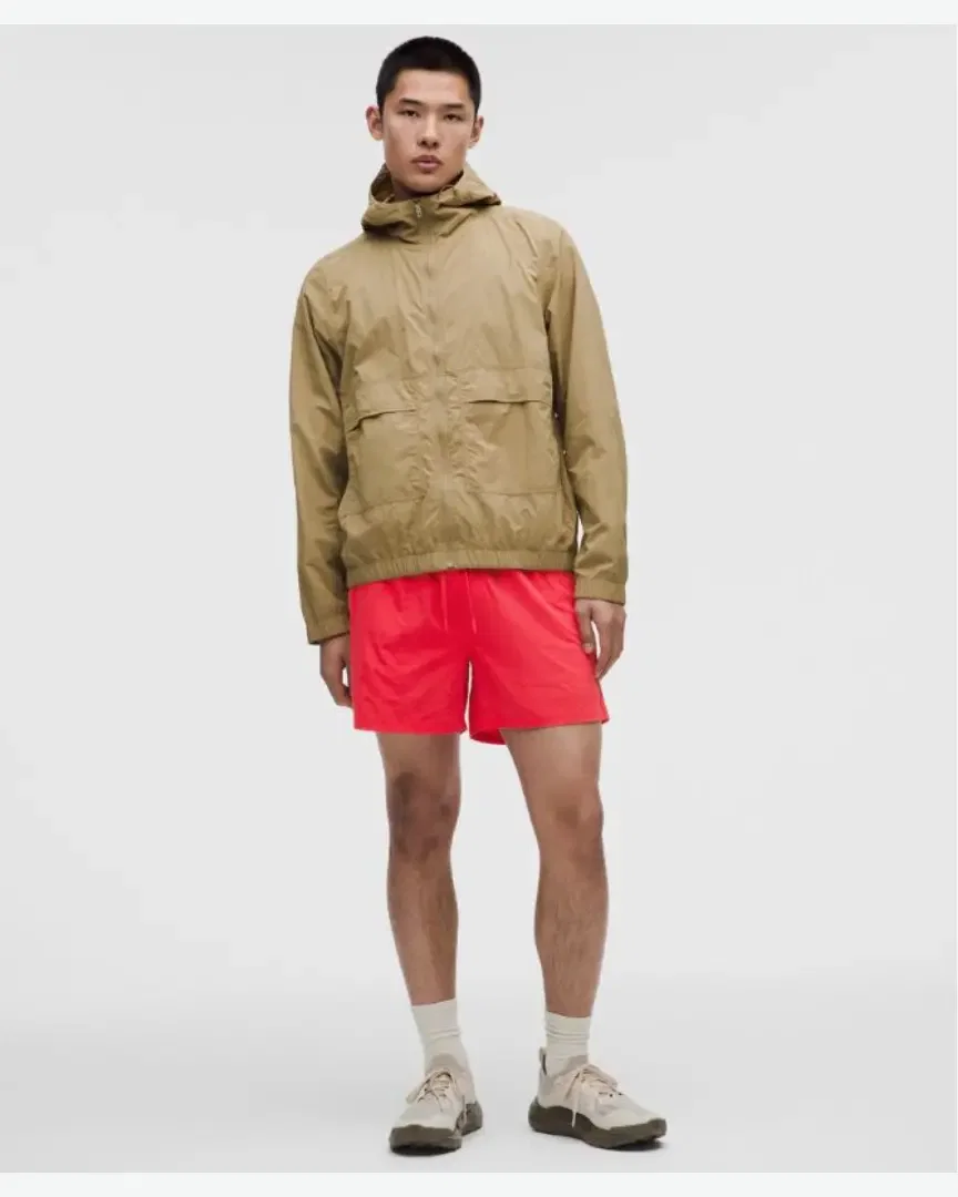 Lululemon Short Beach To Trail Doblado 13Cm Hombre
