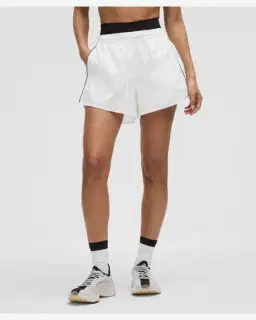 Lululemon Short Court Rival Cintura Alta Perforada 8 Cm Mujer – 1/5