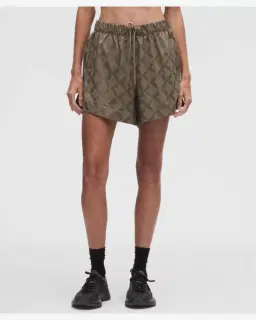 Lululemon Short De Chándal De Cintura Alta En Satén Monogramado 10 Cm Mujer – 2/5