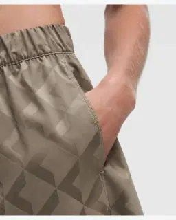 Lululemon Short De Chándal De Cintura Alta En Satén Monogramado 10 Cm Mujer – 5/5