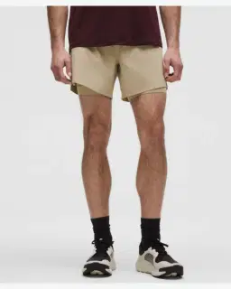 Lululemon Short de Trail con Hombreúltiples Bolsillos de 15 cm Hombre – 1/5