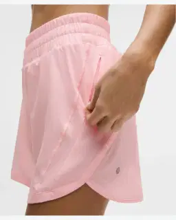 Lululemon Short Doblado Cintura Alta Track That 13 Cm Mujer – 5/5