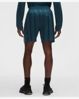 Lululemon Short de Entrenamiento de Malla Rayada Sin Forro 18 Cm Hombre – 3/5