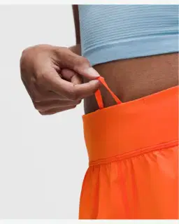 Lululemon Short Fendu Fast And Free Taillei-Haute Nuevo Diseño 8 Cm Mujer – 4/5