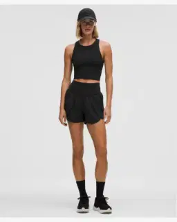 Lululemon Short Go Further Fendido Cintura Alta 8 Cm Mujer – 2/5