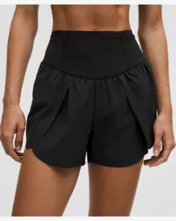 Lululemon Short Go Further Fendido Cintura Alta 8 Cm Mujer – 4/5