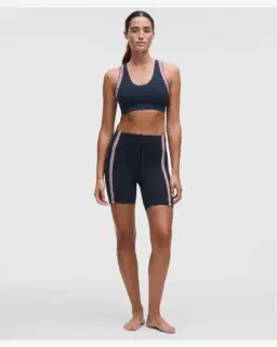 Lululemon Short Groove Cintura Alta Rayas 15 Cm Mujer – 1/5