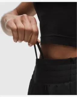 Lululemon Short Hotty Hot Doblado Cintura Alta 6, 5 Cm Mujer – 4/5