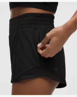 Lululemon Short Hotty Hot Doblado Cintura Alta 6, 5 Cm Mujer – 5/5