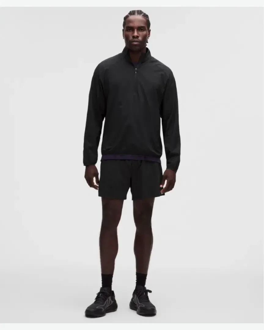 Lululemon Short Mile Maker Run Crew Doblado 15 Cm Hombre