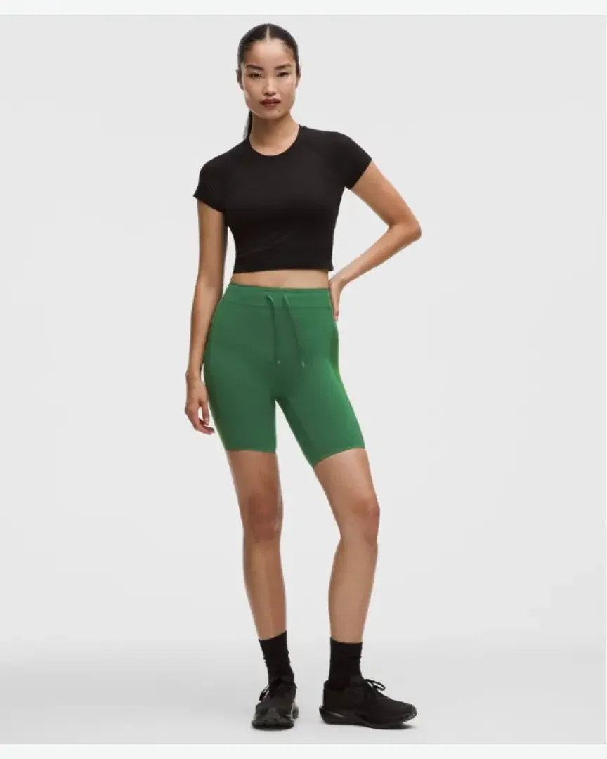 Lululemon Short No Line Cintura Alta 20 Cm Mujer