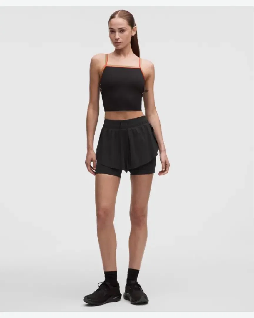 Lululemon Short Swift Speed 2-En-1 6 Cm Mujer