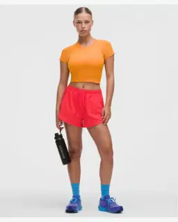 Lululemon Short de Cintura Alta Texturizado 6 Cm Mujer – 2/5