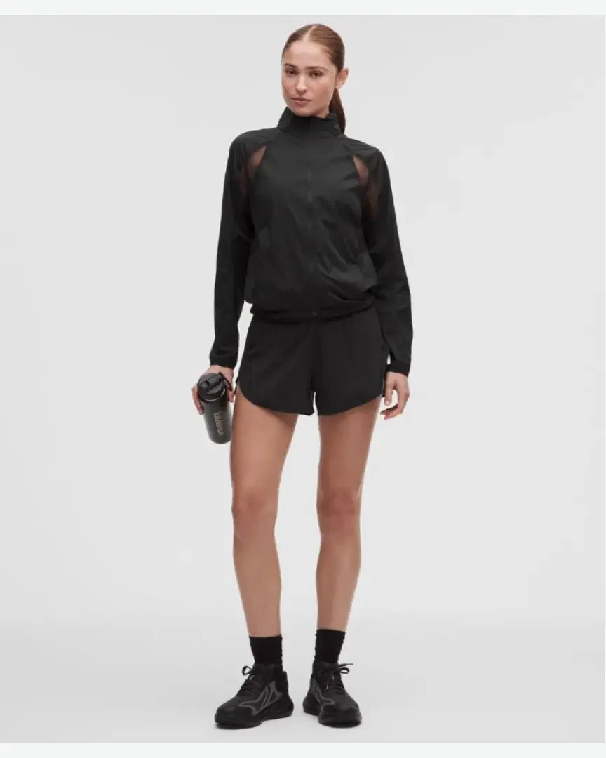 Lululemon Short Track That Taille Alta Doblado 8 Cm Mujer
