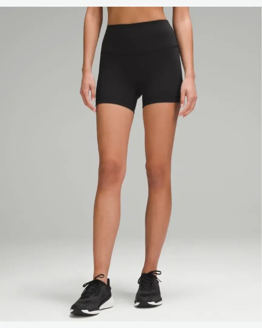 Lululemon Short Wunder Train Cintura Alta 10 Cm Mujer